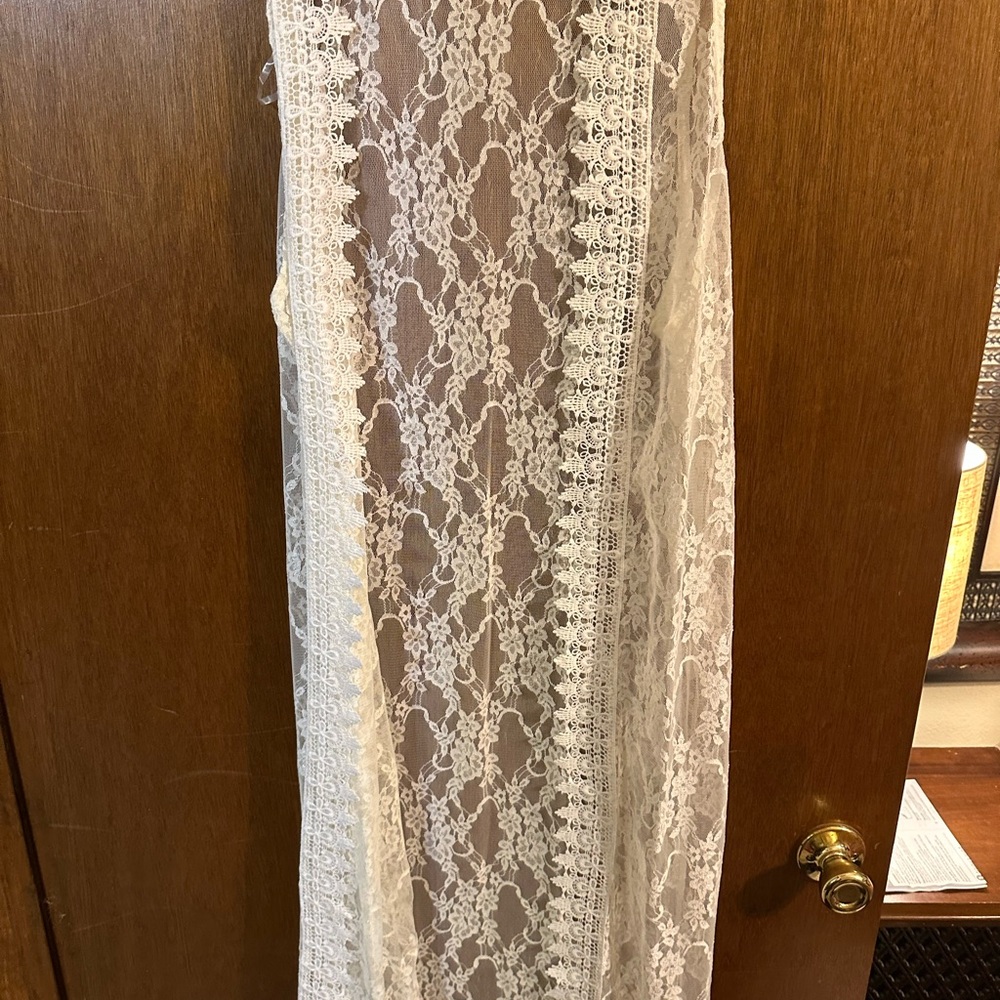 Polly & Esther White Lace Top